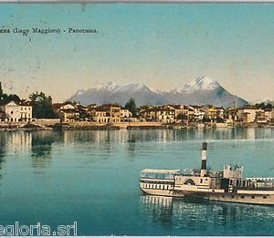 56032 -- CARTOLINA d'Epoca - LAGO MAGGIORE:  Suna   1913