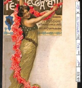 Lib322 - CARTOLINA d'Epoca COMMEMORATIVA Illustrata -  TORINO 1903  Cappanetto