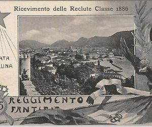 40307  CARTOLINA d'Epoca - REGGIMENTALI 67o FANTERIA -  COMO:  RECLUTE
