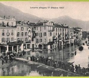 Lib7974 -  SWITZERLAND - VINTAGE POSTCARD - Locarno 1907 FLOODS
