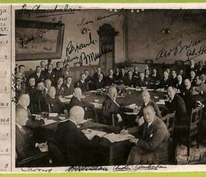 Lib7980 -  SWITZERLAND - VINTAGE POSTCARD - Locarno Conference 1925 WOW!
