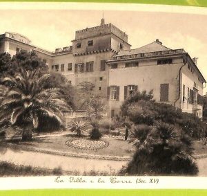 aa9390- CARTOLINA D'EPOCA  GENOVA Città : La Villa e la Garre