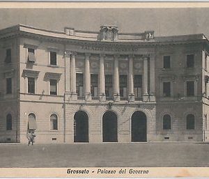 53064    - CARTOLINA d'Epoca -  GROSSETO Città -  Palazzo del Governo 1934