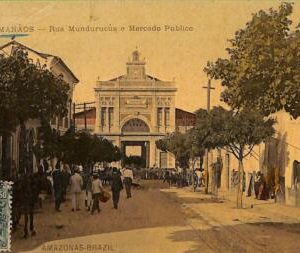 ac1527 - BRAZIL - VINTAGE POSTCARD  - Manaos - 1912