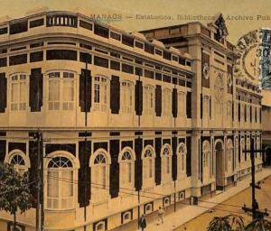 ac1526 - BRAZIL - VINTAGE POSTCARD  - Manaos - 1912