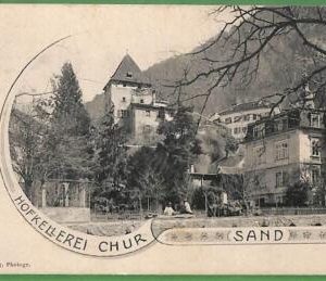 ah0755 - SWITZERLAND - VINTAGE POSTCARD - 1910, Sand