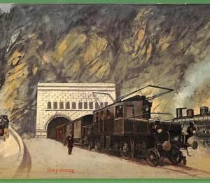 ah0752 - SWITZERLAND - VINTAGE POSTCARD - Simplon - 1908