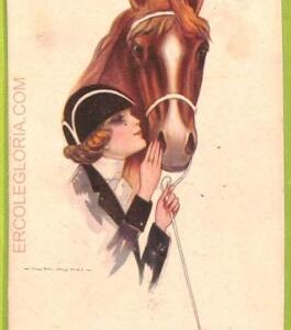 af1840 - VINTAGE POSTCARD - Glamour Ladies Donnine - ARTIST SIGNED - Nanni -1918