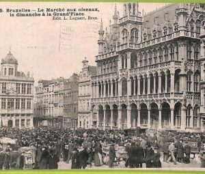 af4696 - BELGIUM Belgique -Carte Postal Ancienne VINTAGE POSTCARD-Bruxelles-1910