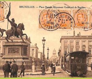 af4692 - BELGIUM Belgique -Carte Postal Ancienne VINTAGE POSTCARD-Bruxelles