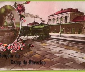 af4532 - BELGIUM Belgique -Carte Postal Ancienne VINTAGE  POSTCARD-Baverloo-1924