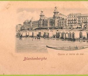 af4536 - BELGIUM Belgique-Carte Postal Ancienne VINTAGE  POSTCARD-Blankenberghe