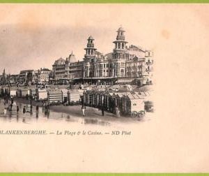 af4547 - BELGIUM Belgique-Carte Postal Ancienne VINTAGE  POSTCARD-Blankenberghe