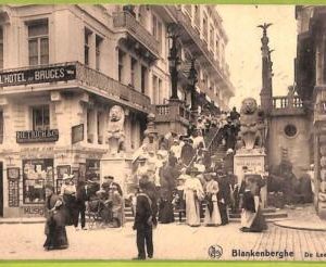 af4556 - BELGIUM Belgique-Carte Postal Ancienne VINTAGE  POSTCARD-Blankenberghe
