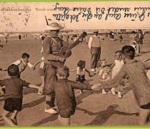 af4555 - BELGIUM Belgique-Carte Postal Ancienne VINTAGE  POSTCARD-Blankenberghe