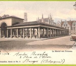 af4585 - BELGIUM Belgique - Carte Postal Ancienne VINTAGE  POSTCARD -Bruges-1902