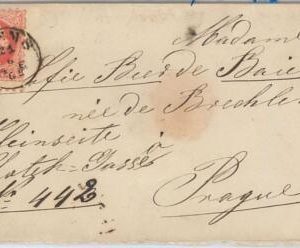 41867 - AUSTRIA-POSTAL HISTORY COVER -KREMS - Muller F135:NOT RECORDED  1869