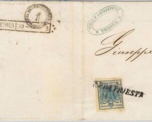 41894 -  AUSTRIA  -  POSTAL HISTORY -  COVER from TRIESTE to MANTOVA