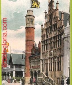 af4608 - BELGIUM Belgique -Carte Postal Ancienne VINTAGE POSTCARD-Bruxelles