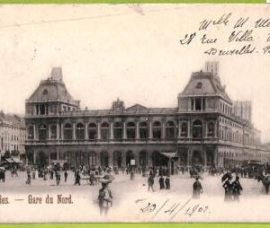 af4613 - BELGIUM Belgique -Carte Postal Ancienne VINTAGE POSTCARD-Bruxelles-1902