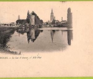 af4564 - BELGIUM Belgique - Carte Postal Ancienne VINTAGE  POSTCARD -Bruges-1899