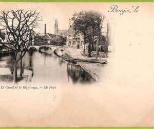 af4562 - BELGIUM Belgique - Carte Postal Ancienne VINTAGE  POSTCARD - Bruges