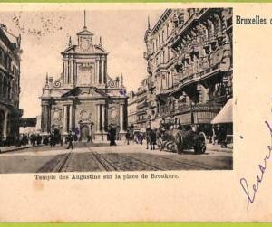 af4652 - BELGIUM Belgique -Carte Postal Ancienne VINTAGE POSTCARD-Bruxelles