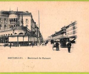 af4654 - BELGIUM Belgique -Carte Postal Ancienne VINTAGE POSTCARD-Bruxelles