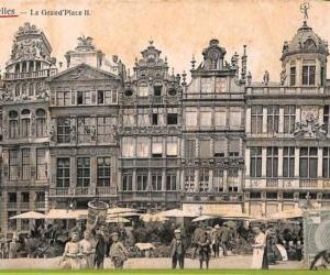 af4656 - BELGIUM Belgique -Carte Postal Ancienne VINTAGE POSTCARD-Bruxelles