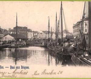 af4662 - BELGIUM Belgique -Carte Postal Ancienne VINTAGE POSTCARD-Bruxelles