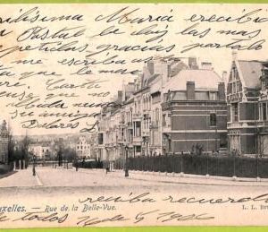 af4669 - BELGIUM Belgique -Carte Postal Ancienne VINTAGE POSTCARD-Bruxelles-1906