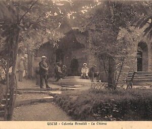 ab3061 - CARTOLINA D'EPOCA - Genova Provincia : Uscio