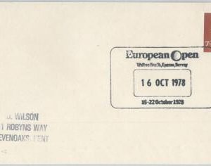 54508 - GB  - Postal History  - SPORTS postmark  on COVER: TENNIS 1978 Epsom