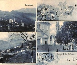 ab3062 - CARTOLINA D'EPOCA - Genova Provincia : Uscio