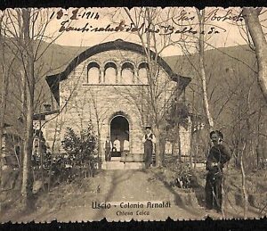 ab3066 - CARTOLINA D'EPOCA - Genova Provincia : Uscio