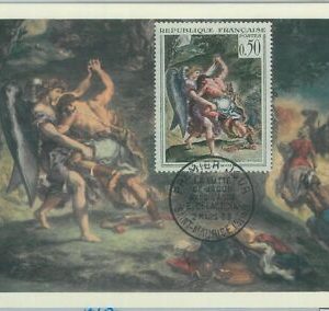 81269 - FRANCE - Postal History - FDC MAXIMUM CARD - ART 1963 Angels