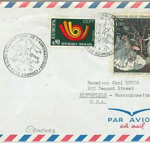 64846 - FRANCE - POSTAL HISTORY - SPECIAL POSTMARK on COVER: CONCORD Aviation