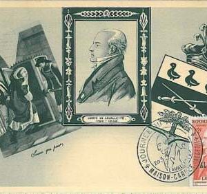 38748 - Algerien - POSTGESCHICHTE - FDC MAXIMUM CARD Post LAVALLETE 1936