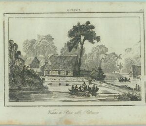 84922 - POLYNESIEN - Vintage Vintage Gravur Italienische Gravur 1800