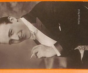 AA8696 – VINTAGE POSTKARTE – FILMSCHAUSPIELER: WALLACE REID