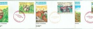 77343 - KAMERUN - POSTGESCHICHTE - 3 FDC COVER 1984 - LANDWIRTSCHAFT Rinder