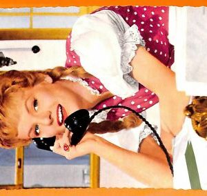 AA8454- VINTAGE POSTKARTE – KINOSCHAUSPIELERIN: HELDI BRUHI