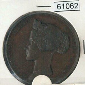 61062 - FRANKREICH - VINTAGE MEDAILLE: Marie-Therese de Modene 1840 BRONZE PP