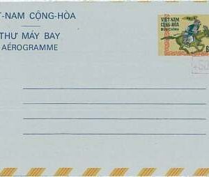 24110 - VIETNAM - Postgeschichte - AIRGRAMME 60d + 50d - PFERDE Uniform