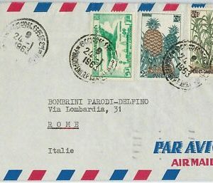 44744 - KAMBODSCHA Kambodscha - POSTGESCHICHTE - BRIEF nach ITALIEN 1963...