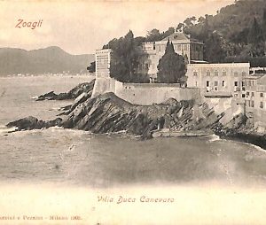ab3069 - CARTOLINA D'EPOCA - Genova Provincia : Zoagli