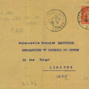 93474 - FRANCE - POSTAL HISTORY - SPECIAL POSTMARK on COVER: AUTOMOBILE Club