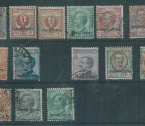 89964 - ITALIAN COLONIES: Eritrea - Small lot of USED  Collectible STAMPS