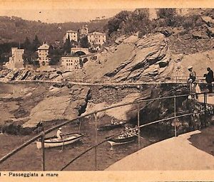 ab3072 - CARTOLINA D'EPOCA - Genova Provincia : Zoagli