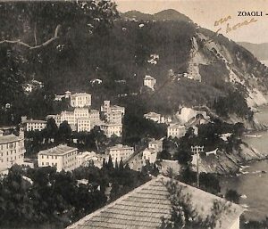 ab3075 - CARTOLINA D'EPOCA - Genova Provincia : Zoagli